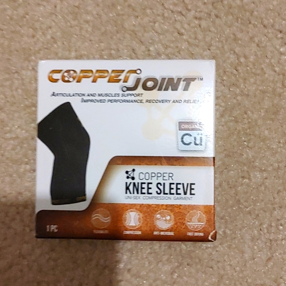 Flexible Copper knee sleeve NEW